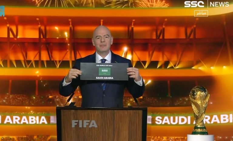 السعودية تنظم كأس العالم لكرة القدم 2034