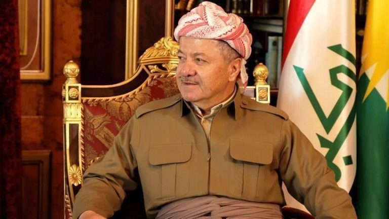 مسعود برزاني يُرحّب بتصريحات أحمد الشرع حول الأكراد في سوريا
