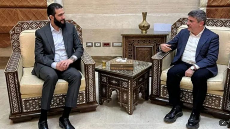 د.ياسين أقطاي يجري حواراً خاصاً مع قائد إدارة العمليات العسكرية ”أحمد الشرع” حول مستقبل سوريا