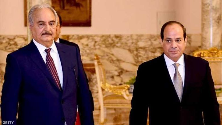 السيسي يستقبل خليفة حفتر في القاهرة