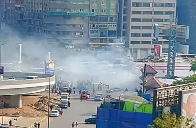 نشوب حريق بمحيط نادي الزمالك والحماية المدنية تسيطر