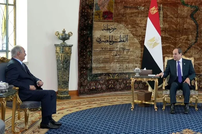 الرئيس السيسي يستقبل المشير حفتر في القاهرة للمرة الأولى منذ عام 2021