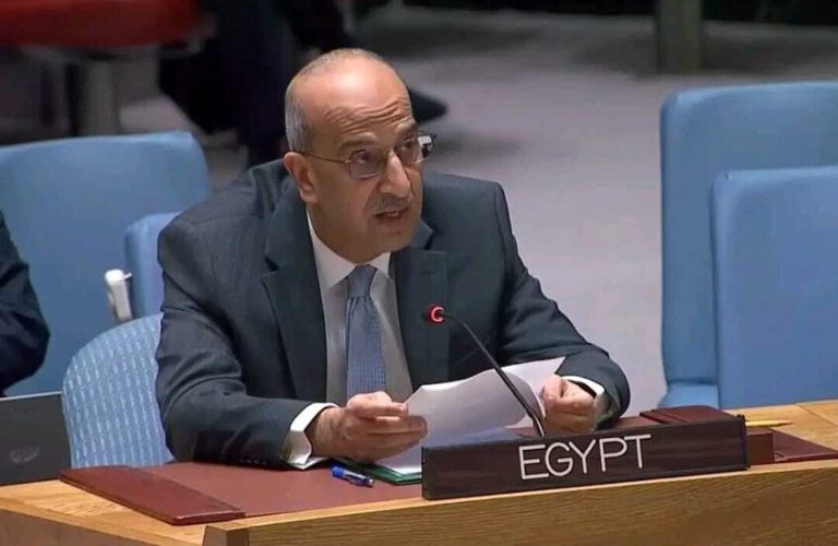 مصر تندد في الأمم المتحدة بجرائم الاحتلال في غزة