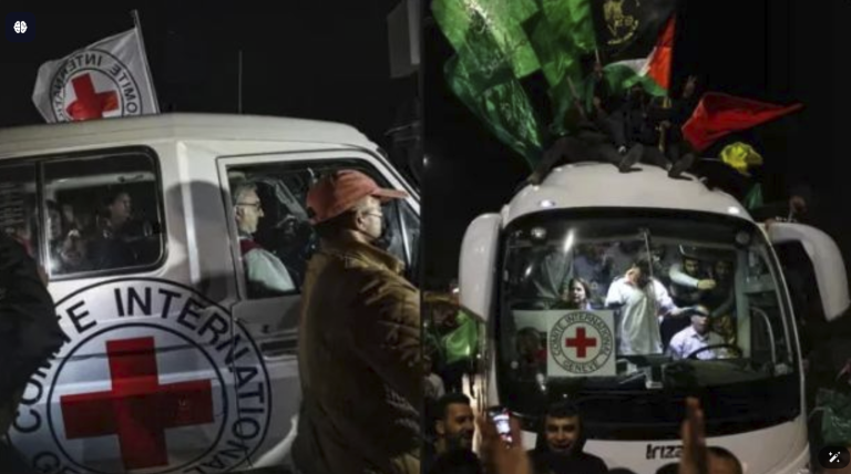 الإفراج عن 4 محتجزين جدد ضمن أولى مراحل صفقة تبادل الأسرى في غزة