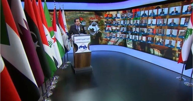 قمة الشعوب العربية ترفض مخطط ترامب التهجيري: فلسطين ليست للبيع ولن تكون أبدا