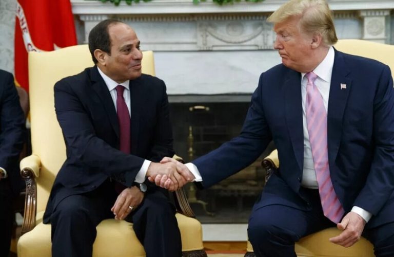 رويترز: السيسي لن يسافر إلى واشنطن إذا أصر ترامب الحديث عن التهجير