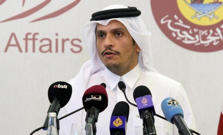 قطر تؤكد على ضرورة إنهاء الانقسام الفلسطيني