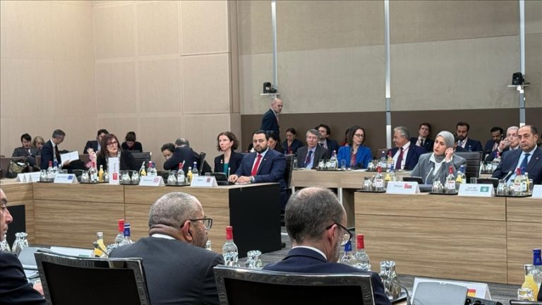 مصر وقطر تتعهدان بالالتزام بوحدة أراضي سوريا خلال مؤتمر باريس