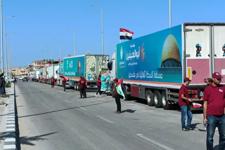 مصر تؤكد: لا نتلقى أي رسوم على إدخال المساعدات وندعم حقوق الفلسطينيين باستمرار