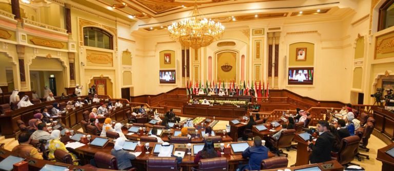 البرلمان العربي يرفض مخطط تهجير الشعب الفلسطيني
