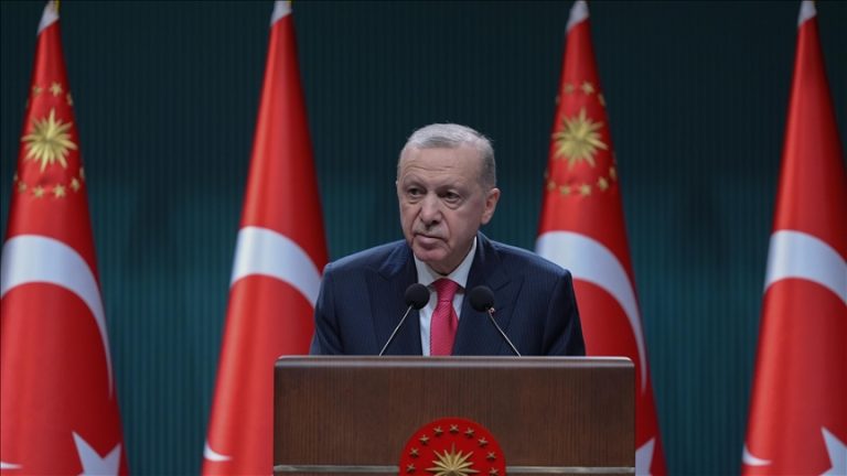 أردوغان يدين الاعتداءات على وحدة سوريا ويشيد بموقف الرئيس الشرع