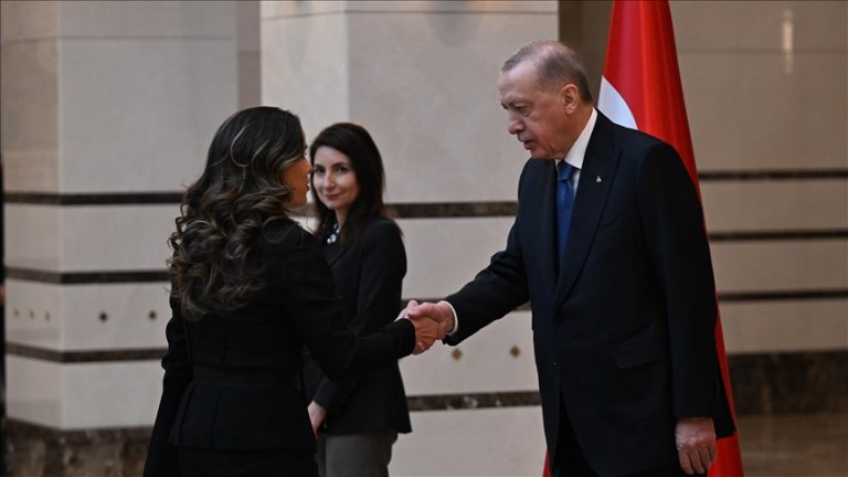 الرئيس أردوغان يستقبل سفراء جدد في المجمع الرئاسي بأنقرة