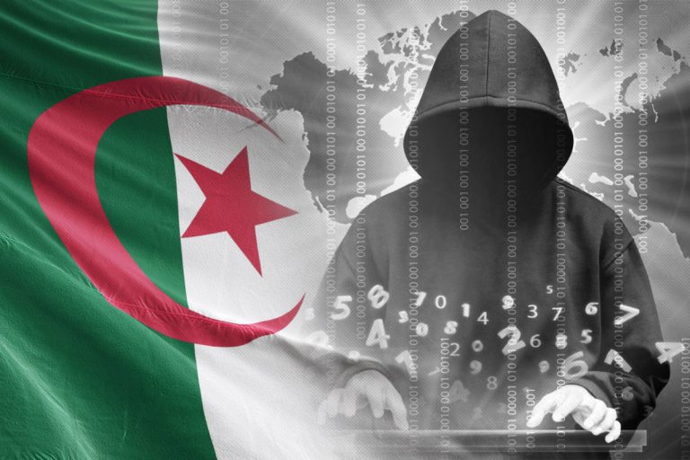 اختراق موقع وزارة الداخلية الجزائرية من قبل هاكرز من مالي