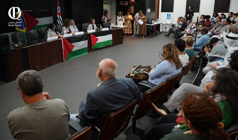 البرلمان التشريعي لولاية ساو باولو يحتفل بـ “يوم الأرض الفلسطيني” بحضور لافت من الجالية الفلسطينية