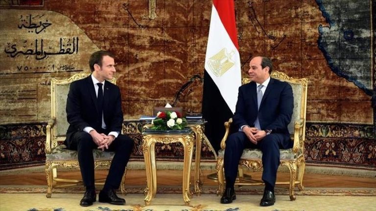 السيسي وماكرون يدعمان عودة اتفاق غزة ويرفضان التهجير