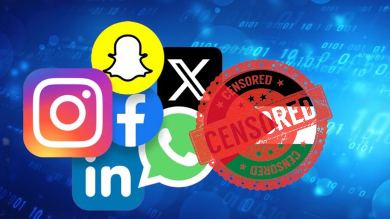 الحملة الرقمية ضد المحتوى الفلسطيني: رقابة ممنهجة تسعى لإقصاء الحقيقة