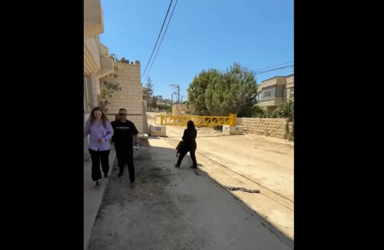 جيش الاحتلال يطلق الرصاص الحي على وفد دبلوماسي أوروبي يزور جنين