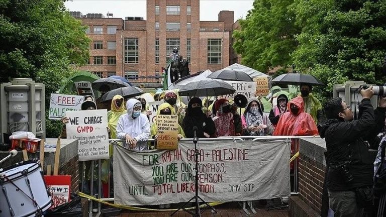 احتجاجات في جامعات أمريكية تدعو للإفراج عن داعمين لفلسطين