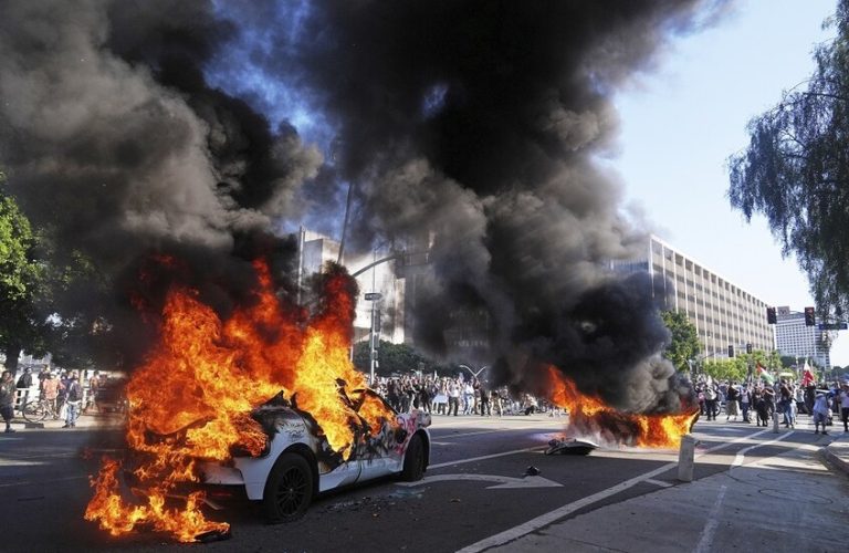 أمريكا..اعتقال 27 شخصا في احتجاجات لوس أنجلوس