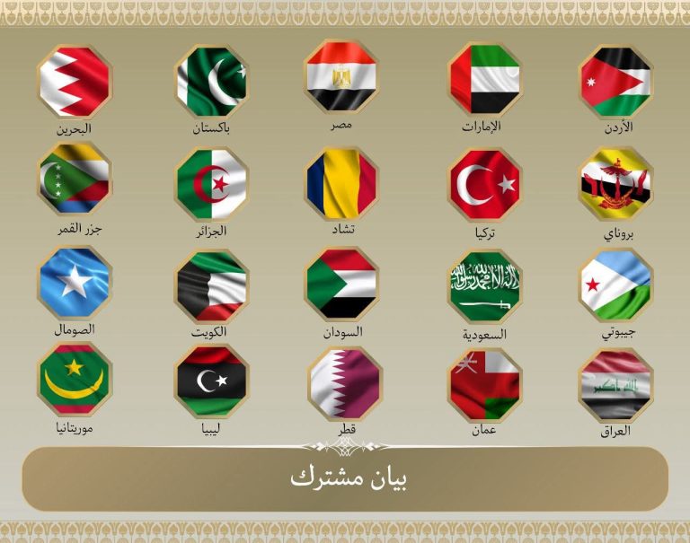 وزراء خارجية 20 دولة عربية وإسلامية يدينون الهجمات الإسرائيلية على إيران