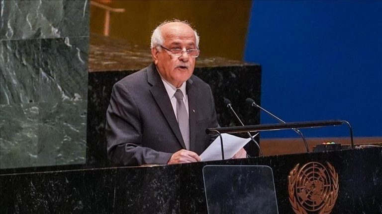 فلسطين تعلن عزمها التوجه للجمعية العامة للأمم المتحدة لوقف العدوان الإسرائيلي على غزة
