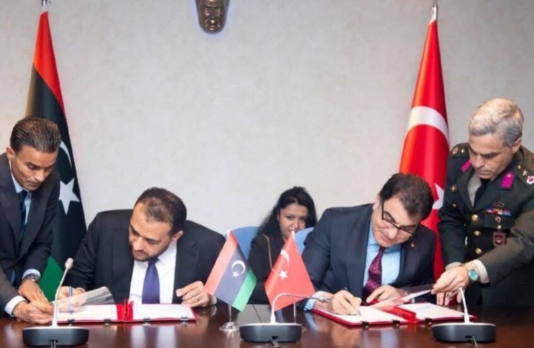 اتفاقية تعاون عسكري بين ليبيا وتركيا لتعزيز قدرات الجيش الليبي