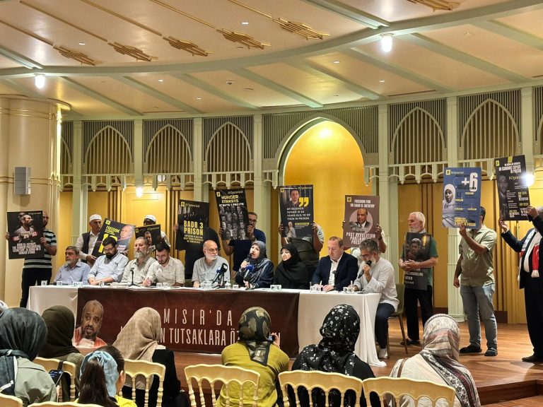 مؤتمر حقوقي في إسطنبول لنجدة المعتقلين المصريين المضربين عن الطعام