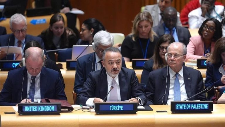 نائب وزير الخارجية التركي: الاحتلال الإسرائيلي أكبر عقبة أمام إقامة دولة فلسطين