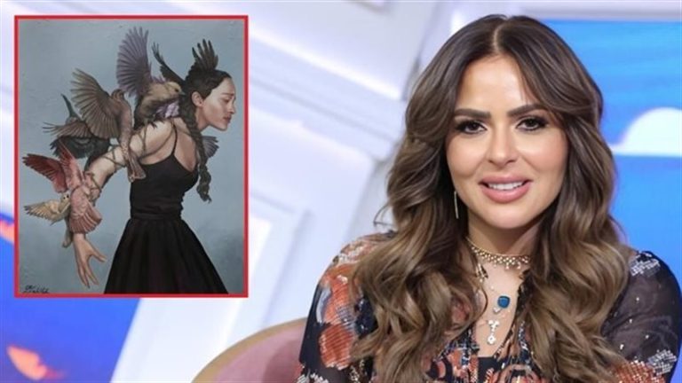 مها الصغير تنسب لوحات مسروقة لنفسها على الهواء دون خجل