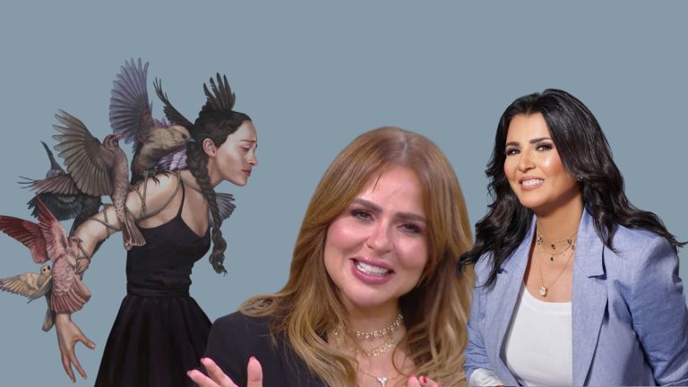فضيحة فنية وإعلامية: مها الصغير تُتهم بسرقة لوحة فنية لفنانة دنماركية في برنامج منى الشاذلي