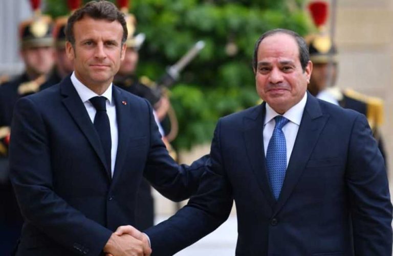 اتصال هاتفي بين السيسي وماكرون يبحث العلاقات الثنائية وتطورات غزة