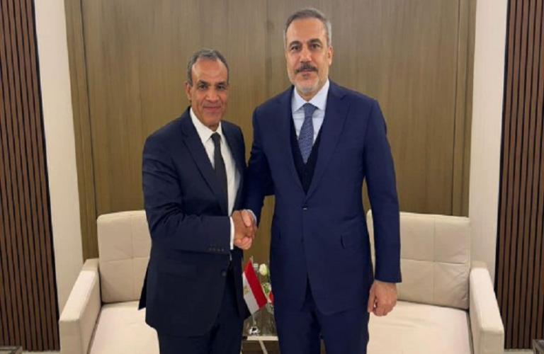 هاكان فيدان: نعمل مع مصر على إفشال أي مخطط لتهجير الفلسطينيين