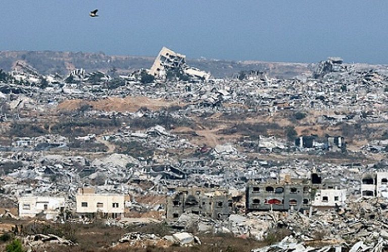 جيش الاحتلال يبدأ إجراءات تهجير أهل غزة إلى الجنوب