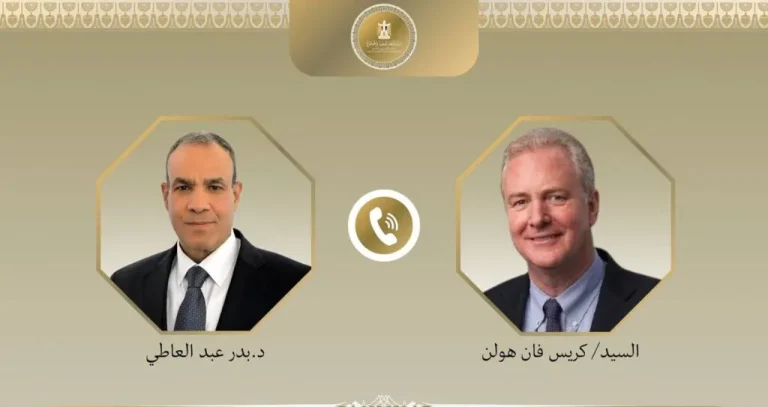 بدر عبد العاطي يبحث مع نظيره الأمريكي دعم جهود وقف إطلاق النار في غزة