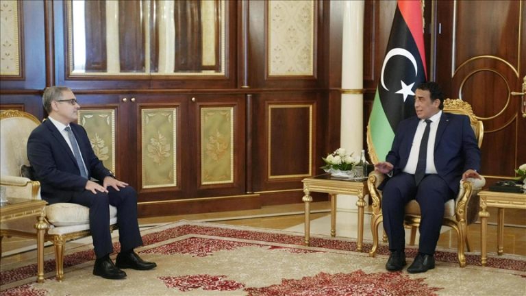 المنفي يبحث مع القائم بأعمال السفارة الأمريكية تسريع العملية السياسية وإجراء انتخابات في ليبيا