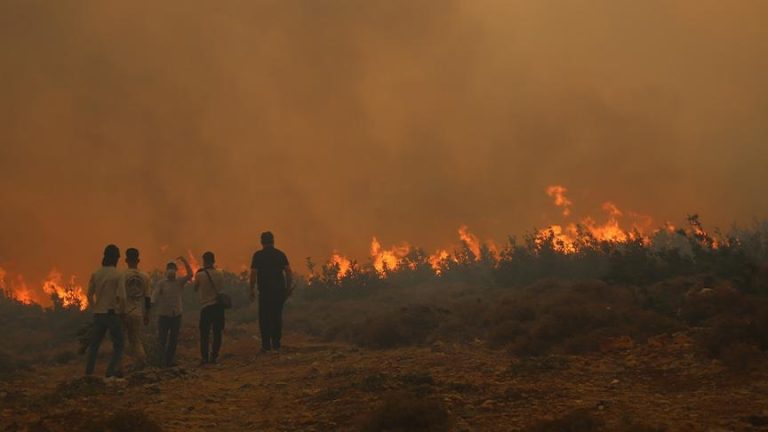 سوريا.. فرق الإطفاء تواصل مكافحة حرائق الغابات في ريفي اللاذقية وحماة لليوم الثالث على التوالي
