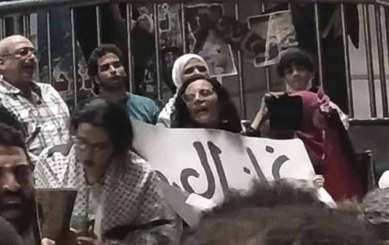 استدعاء المحامية ماهينور المصري فجراً من قبل نيابة أمن الدولة بعد مشاركتها في وقفة داعمة لغزة