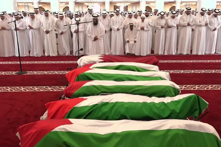 برهوم ينعى شهداء الاعتداء الصهيونى على دولة قطر