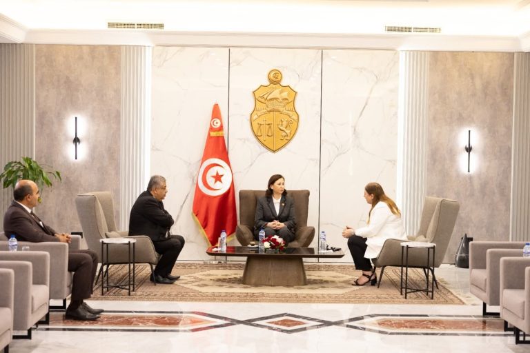 رئيسة الحكومة التونسية في القاهرة للإشراف على أعمال اللجنة العليا المشتركة مع مصر