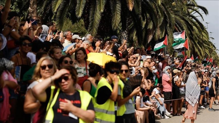 12 مدينة إسبانية تنتفض ضد الإبادة في غزة وتدعم “أسطول الصمود”