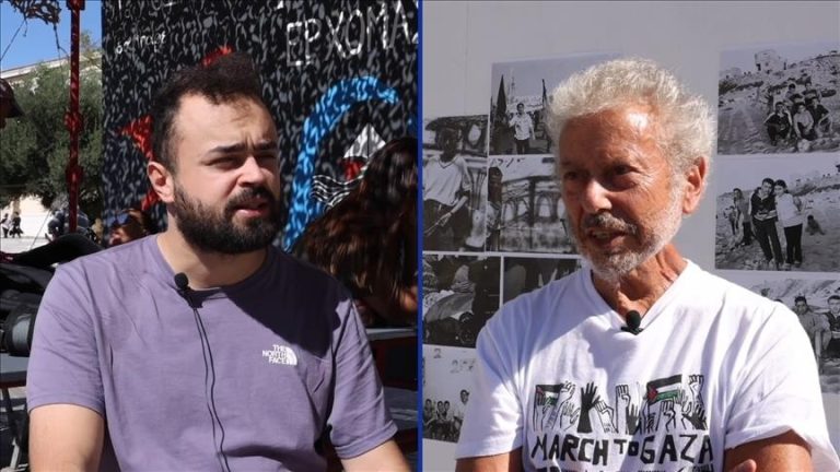 مبادرة “المسيرة إلى غزة” اليونانية: يجب كسر الحصار ووقف العلاقات العسكرية مع إسرائيل