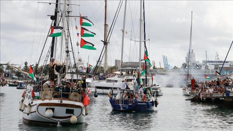 انضمام وفد باكستاني بقيادة نائب برلماني سابق إلى “أسطول الصمود العالمي” المتجه لغزة