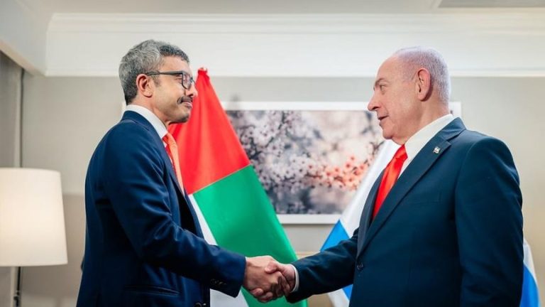 لقاء عبد الله بن زايد ونتنياهو في نيويورك: دعوات إماراتية لوقف الحرب على غزة