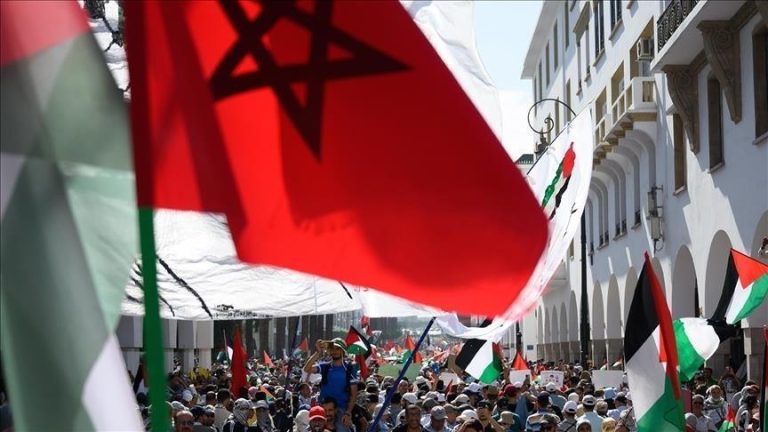 مظاهرات في المغرب دعما لغزة وأساطيل كسر الحصار