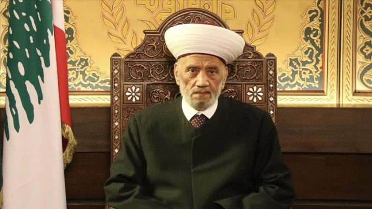 مفتي لبنان يجدد دعمه لحصر السلاح بيد الدولة