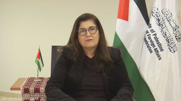 وزيرة الخارجية الفلسطينية: نعول على دور مصر في إعادة إعمار غزة