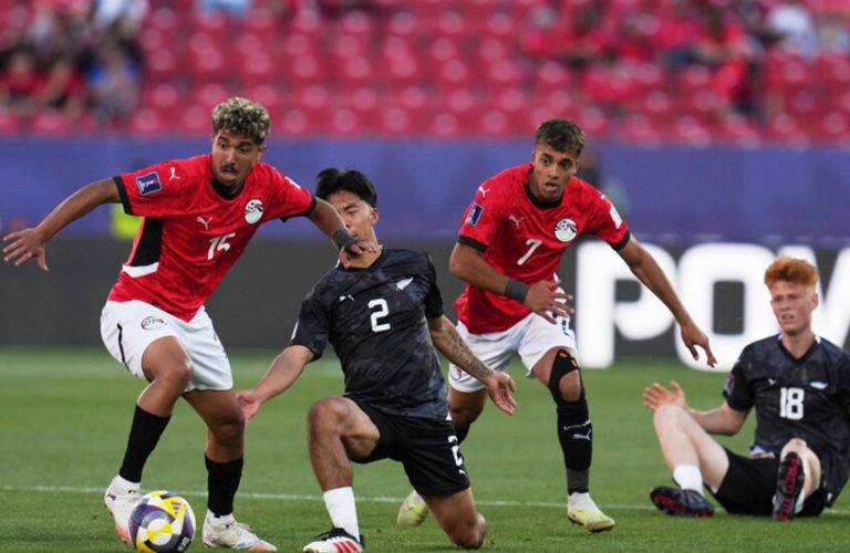 منتخب مصر يتلقى هزيمة جديدة أمام نيوزلندا في كأس العالم للشباب