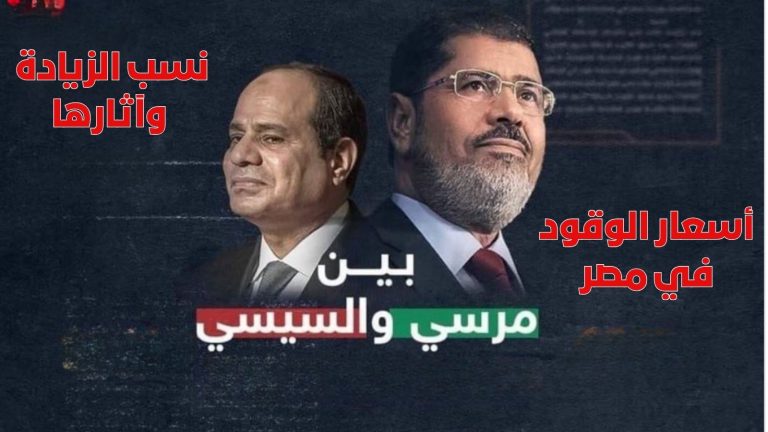 من مرسي إلى السيسي: كيف صعدت أسعار الوقود في مصر؟ تقرير شامل عن نسب الزيادة وآثارها”