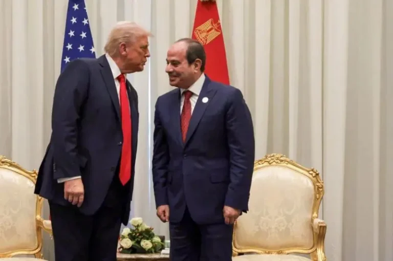 ما قصة قلادة النيل الذي حصل عليها ترامب؟
