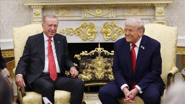 أردوغان يبحث مع ترامب العلاقات الثنائية وسبل إنهاء الحرب في غزة